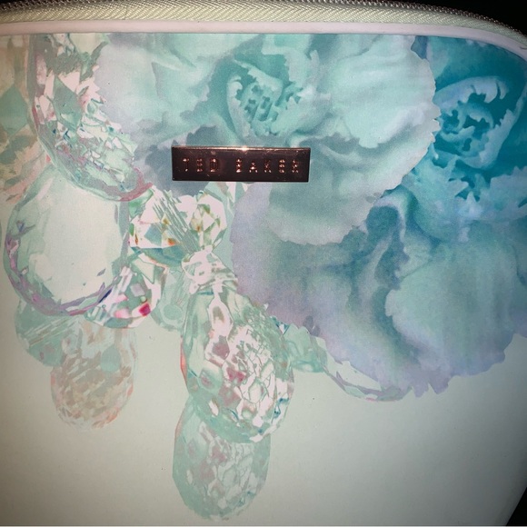 Ted baker London Floral Jewel print makeup bag NEW - Picture 3 of 4